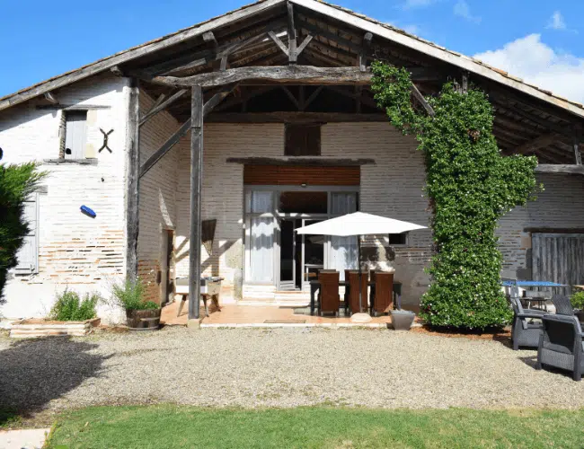 Charpente du Gîte Des'Jardins